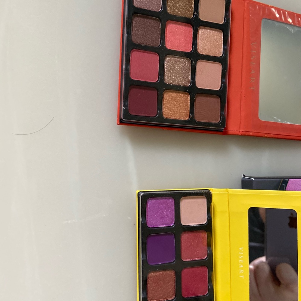 Viseart palettes in Spritz and Soleil